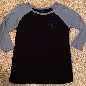 RVCA baseball tee